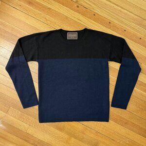 Coach Men's Cashmere Color Block Crewneck Sweater - Medium - Never Worn!